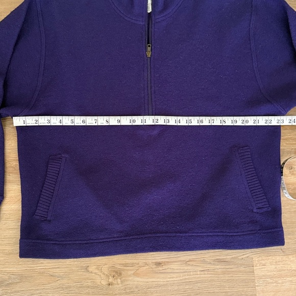 Vintage Patagonia boiled wool zip-neck pullover size M - Picture 4 of 6